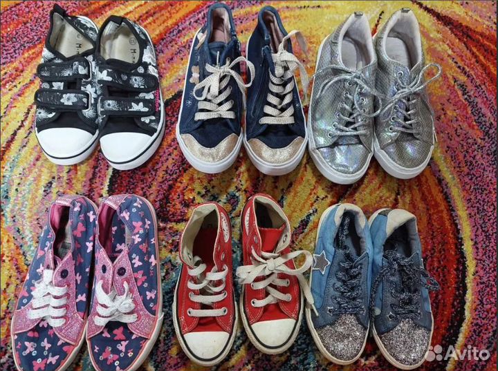 Кеды на девочку