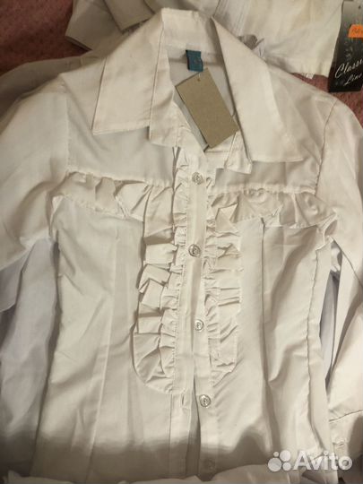 Школньные блузки 140-152