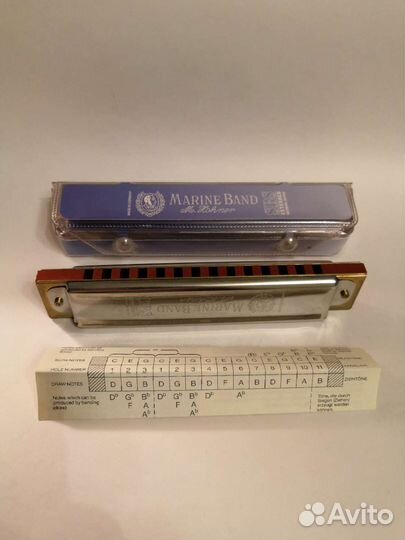 Hohner marine band 365/28 C - губная гармоника
