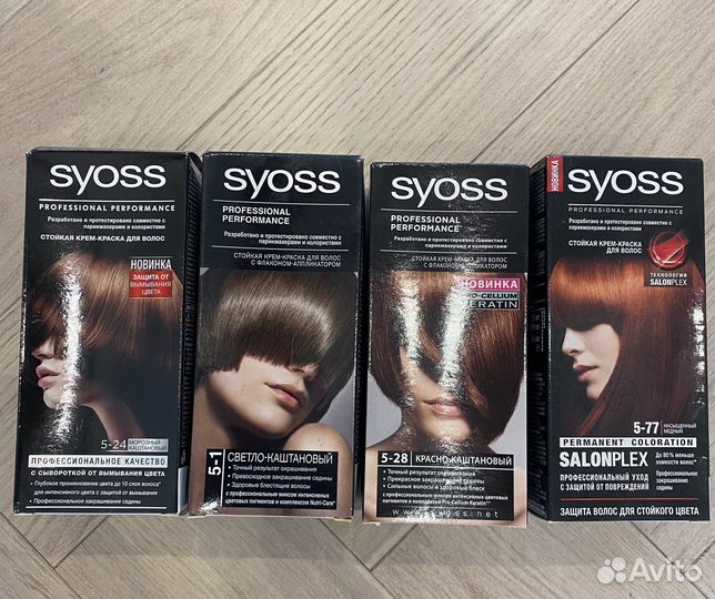 Краска для волос лореаль Loreal, Syoss