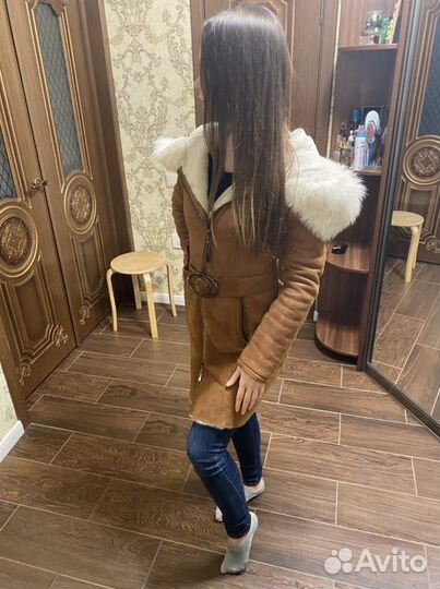 Дубленка натуральная женская 40-42