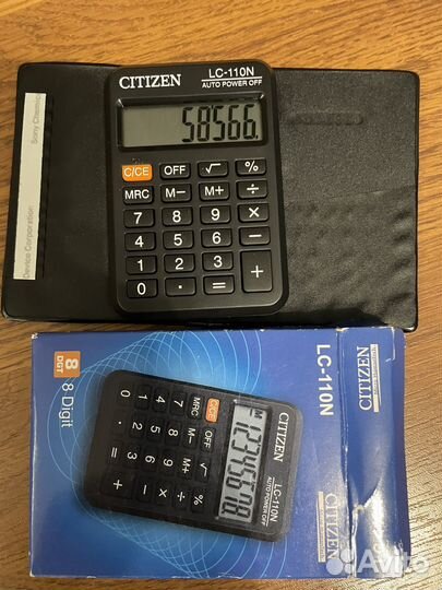Калькулятор citizen LC-110N