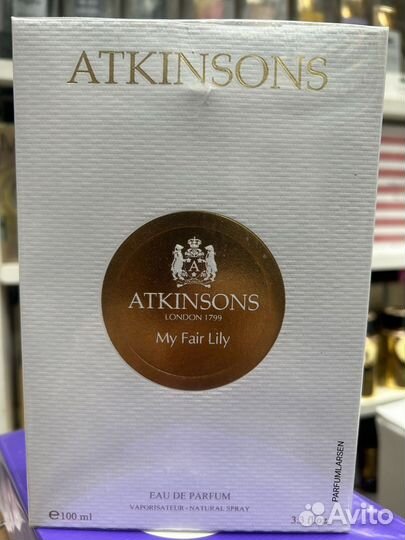 My Fair Lily Atkinsons 100 ml