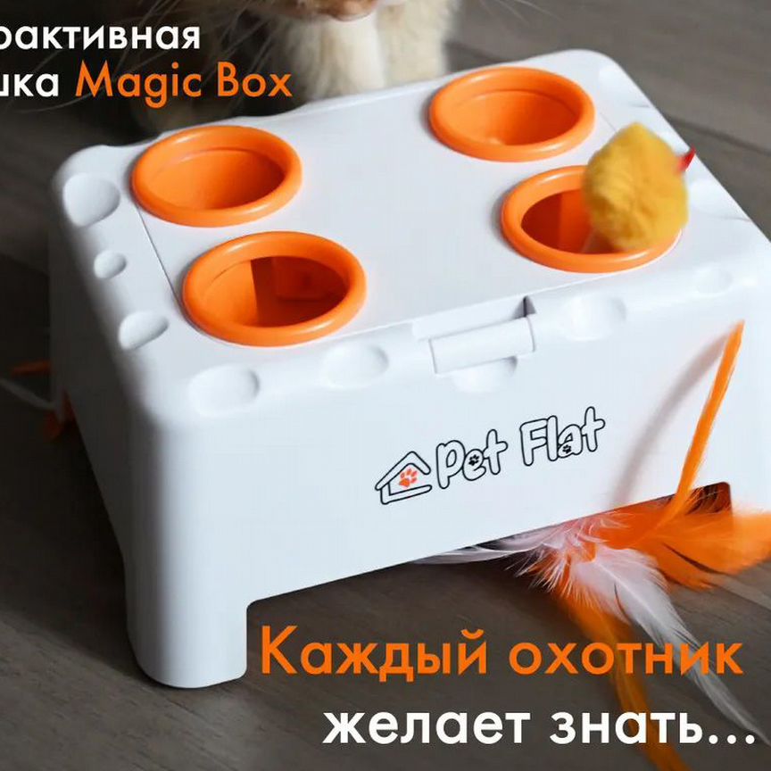 Интерактивная игрушка для кошек Magic Box