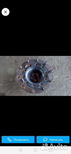 Ступица передняя скания