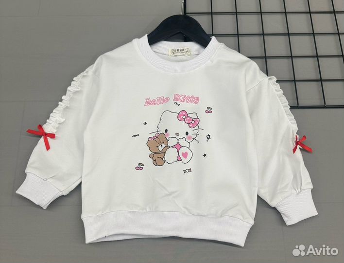 Детская толстовка для девочки, 80-98