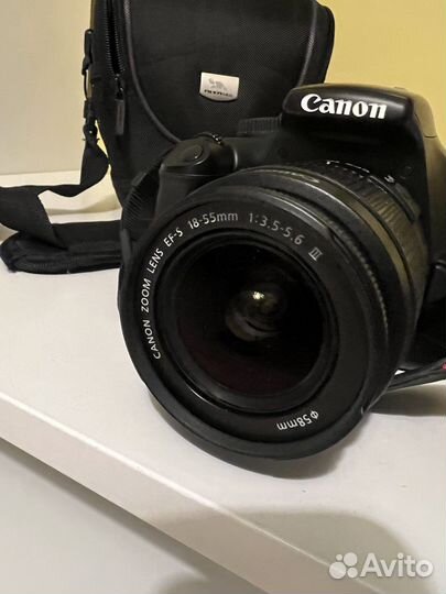 Зеркальный фотоаппарат Canon EOS 1100D черный