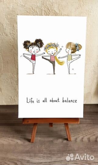 Картина с подставкой