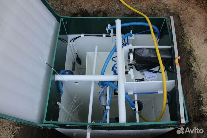 Септик монтаж в 1 день