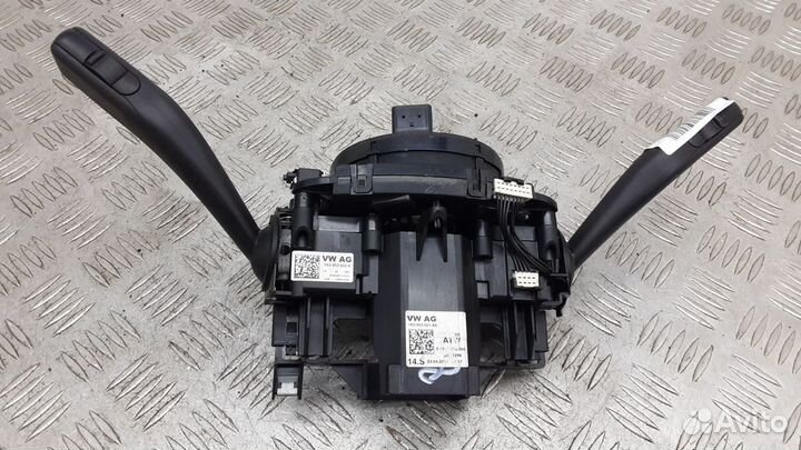 Подрулевой блок мультируль+круиз-контроль jetta 6