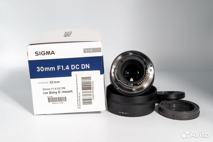 Sigma 30mm f/1.4 DC DN Contemporary Sony E