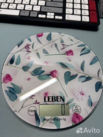 Весы кухонные электронные новые