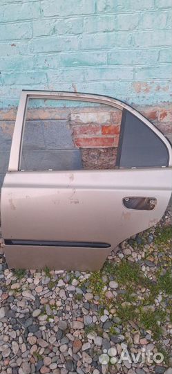 Дверь задняя левая Hyundai Accent 2000-2012