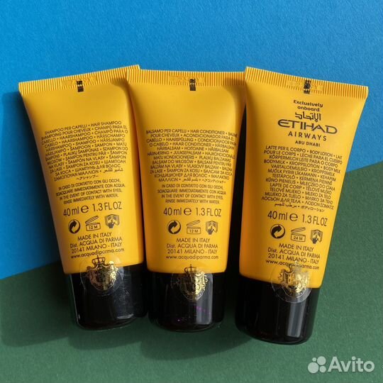 Acqua di Parma Colonia Шампунь+Лосьон+Кон. по 40мл