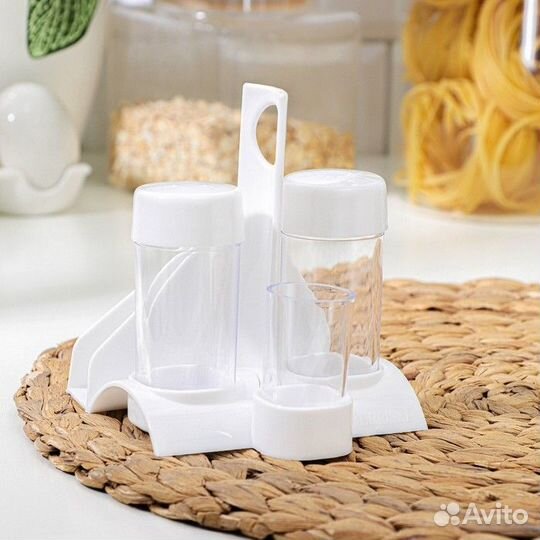 Набор для специй «Рондо. Презент», 3 шт на подстав