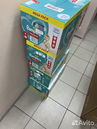 Pampers трусики 4