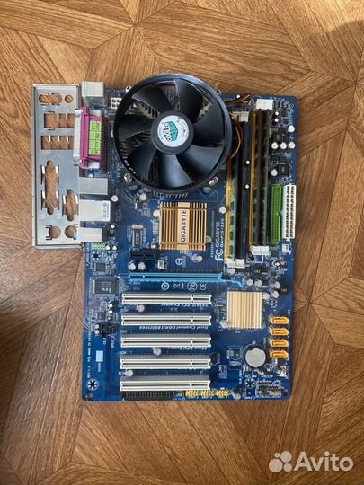 Комплект intel e5430 4ядра/8 gb озу/мат.плата p35