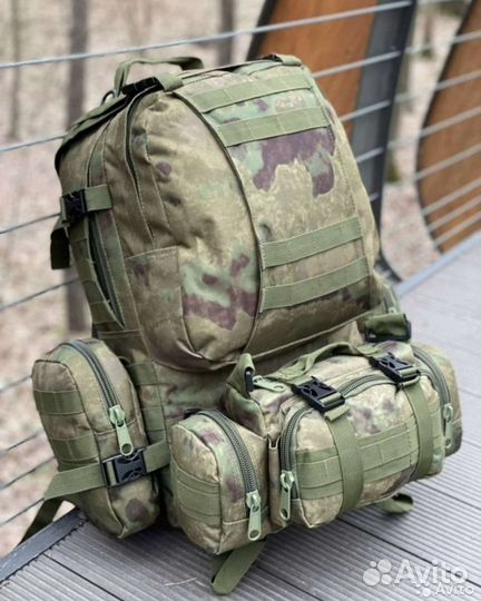 Рюкзак туристический хаки 50 л