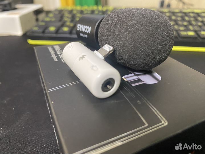 Микрофон synco MMic-U1+переходник для iPhone
