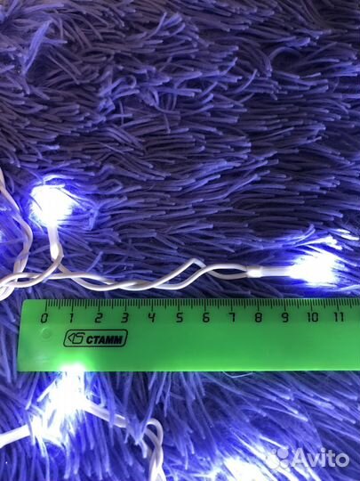 Гирлянда уличная бахрома, уличная гирлянда