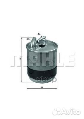 Фильтр топливный KL2282D Mahle/Knecht