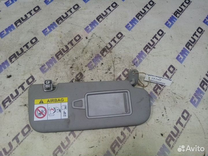 Козырек солнцезащитный правый Киа Сид