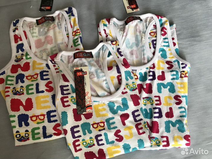 Детская одежда для девочек шорты майки