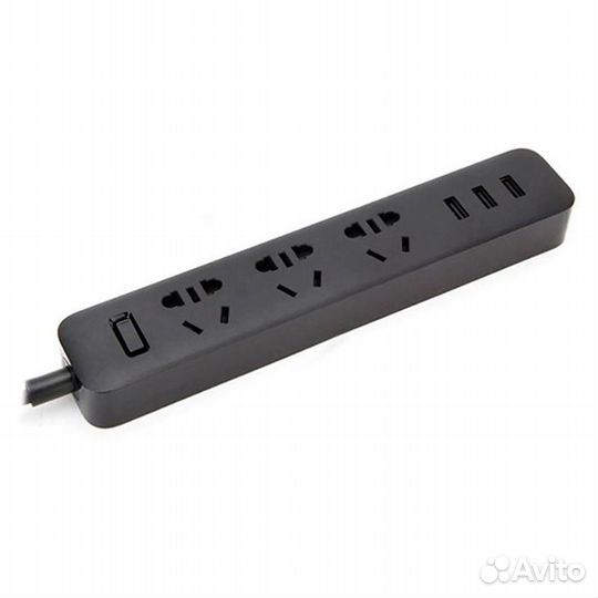 Удлинитель Xiaomi Mi Power Strip 3 розетки 3 USB