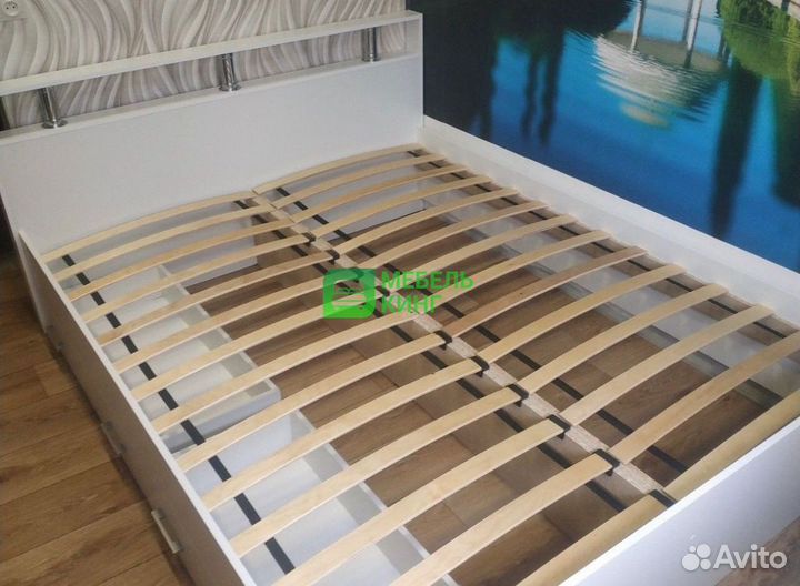 Кровать 120х200 с ящиками