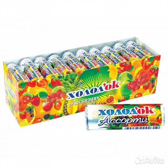 Конфеты драже Холодок Ассорти 15г