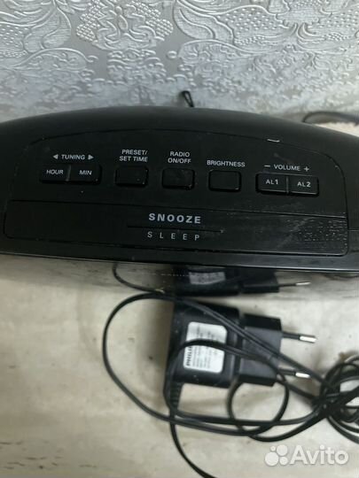 Часы радиобудильник philips aj3400/12