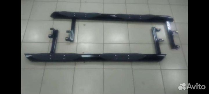 Защита порогов niva chevrolet и niva travel