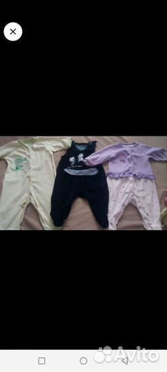 Вещи пакетом на девочку