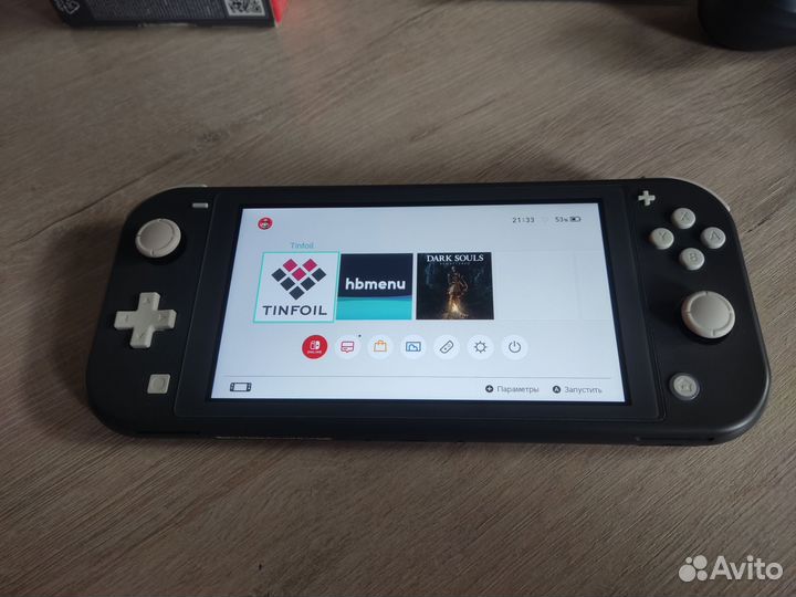Nintendo switch lite прошитая