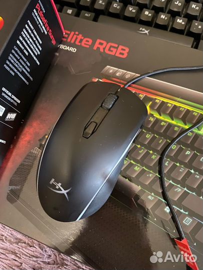 Hyperx Alloy Elite Rgb+HyperX Pulsefire Surge RGB
