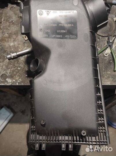 Крышка воздушного фильтра touareg nf,fl, оригинал