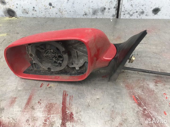 Зеркало левое мех/привод Skoda Fabia mk1 6Y