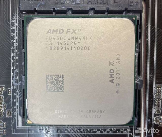 Процессор AMD FX 4300