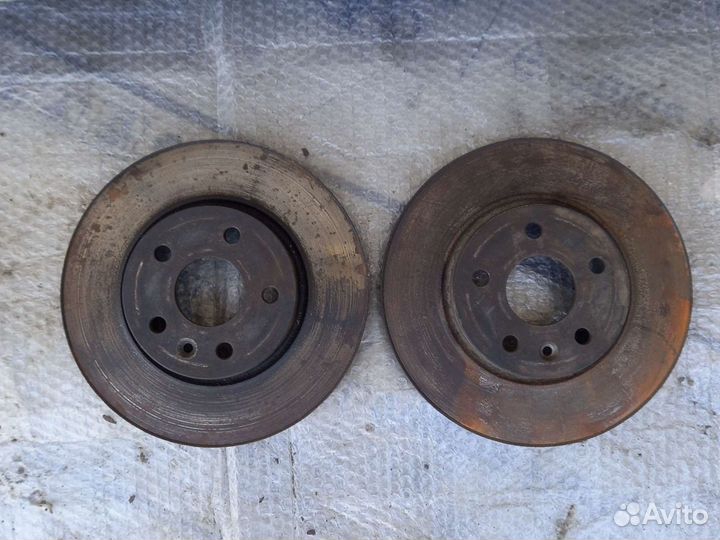 Шевроле круз - передние тормозные диски