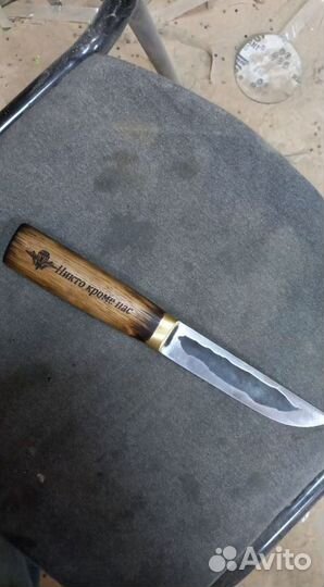 Нож кованый из х12мф
