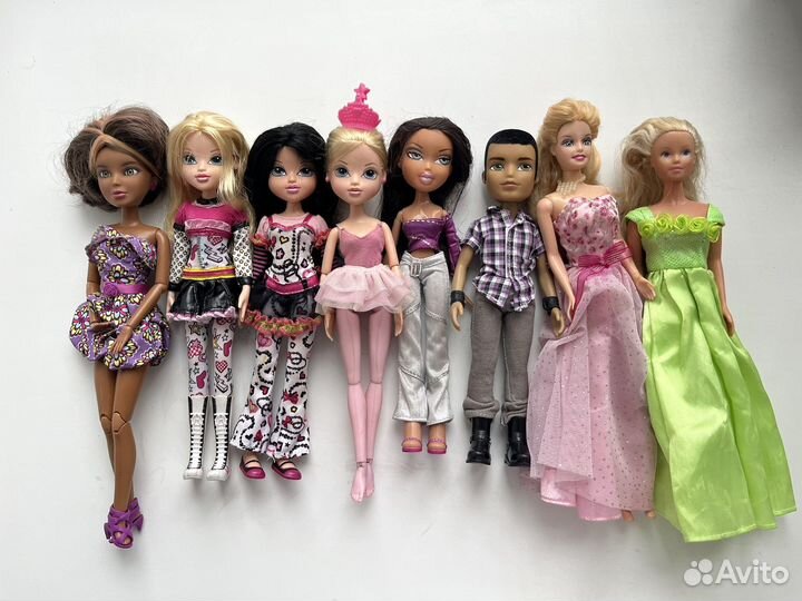 Куклы мокси и Барби