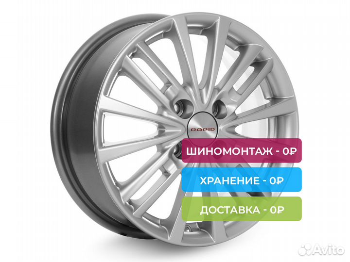 R15 4x100 6J ET48 D54,1 Rapid Модена-оригинал (кс7