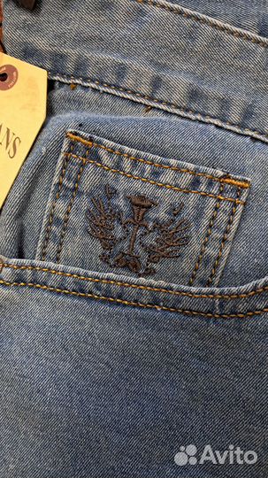 Джинсы женские широкие