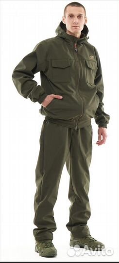 Костюм taygerr Кречет дюспо-флис, хаки, р.52-54/17