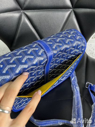 Сумка goyard синяя