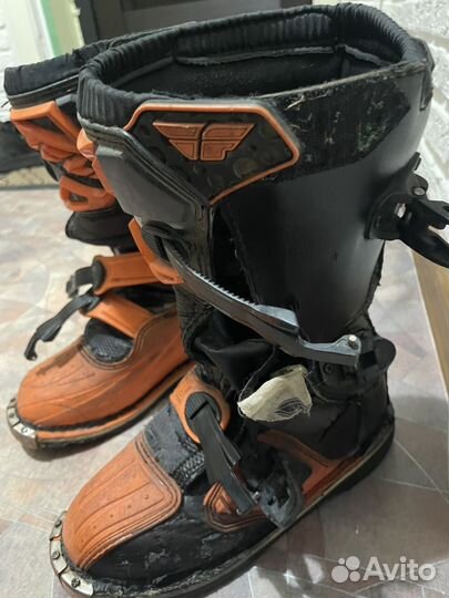 Мотоботы fly racing meverik детские