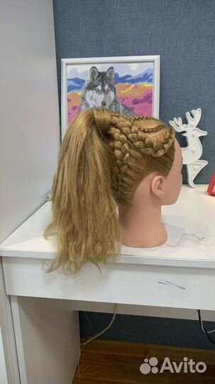 Манекен голова для причесок