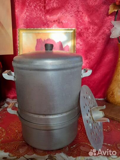 Мантоварка алюминиевая бу