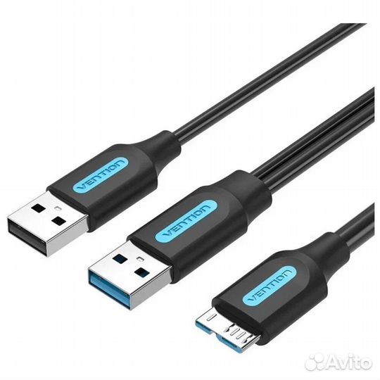 Кабель USB2.0 тип А(m) -microB(5P) 1м. #364714