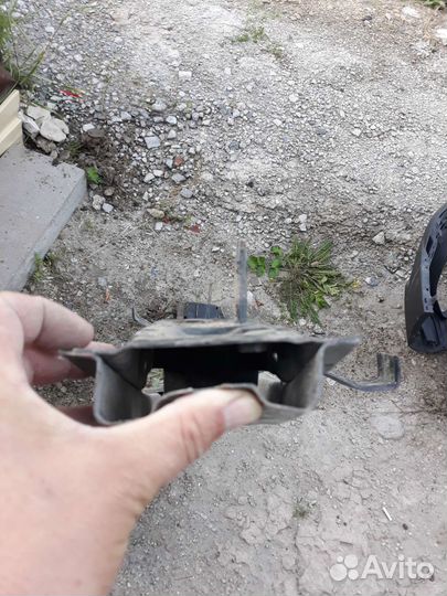 2014-17 Солярис Усилитель заднего бампера Solaris